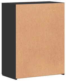 Arquivador 60x32x77,5 cm derivados de madeira preto