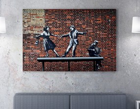 Pintura Decorativa em Tela WY29 – Multicolor – 50 x 70 cm