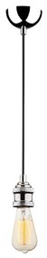 Candeeiro de Teto Kabluni – Cromado – 6 cm x 102 cm
