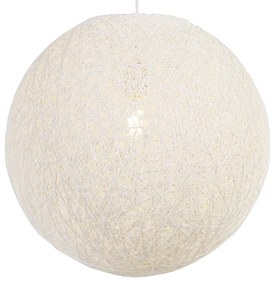 LED Candeeiro de suspensão inteligente branco 45 cm incl. Wifi A60 - Corda Country / Rústico