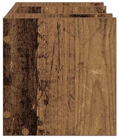 Organizador de Mesa Carvalho Antigo 44.5x24x25 cm Madeira Engenharia