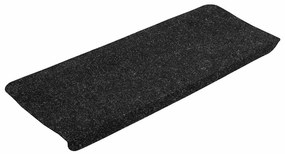 Tapetes de escada adesivos 30 pcs 65x24,5x3,5 cm antracite