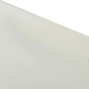 Espreguiçadeira de jardim com toldo branco nata