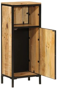 Móvel de casa de banho 40x27x90 cm mangueira maciça e ferro