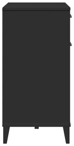 Aparador VIKEN 80x40x80 cm derivados de madeira preto