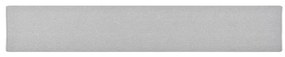 vidaXL Tapete/passadeira 50x300 cm cinzento-claro