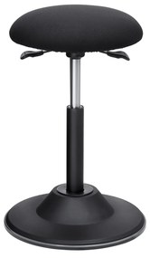 Banqueta de altura ajustável com assento ergonómico | SONGMICS | 41 x 41 x 70 cm | preto | OSC01BK.