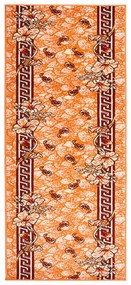 vidaXL Passadeira 80x150 cm polipropileno terracota