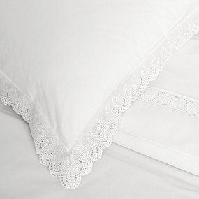 Sacos para edredão - 100% algodão percal 200 fios branco: 1 capa P/ edredão fecha com fecho / Zip - 260x240 cm (largura  x comprimento )  + 2 fronhas 50x70 cm  fecha com pala interna