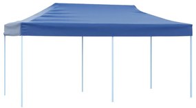 Tenda pop-up dobrável 3 x 6 m azul