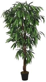 Mangueira artificial 900 folhas 180 cm verde