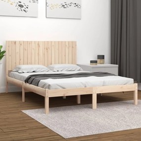 Estrutura de cama super king 180x200 cm madeira maciça