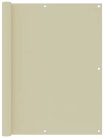 Tela de varanda 120x500 cm tecido Oxford creme