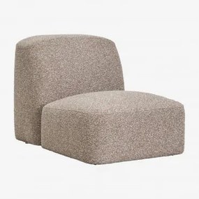 Módulo Central Para Sofá Modular Bastian Bouclé Castanho Moca - Sklum