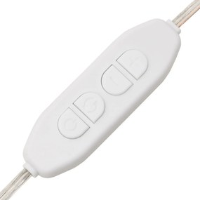 Mesa de Maquiagem com Espelho e Luzes LED Madeira Antiga e Madeira de