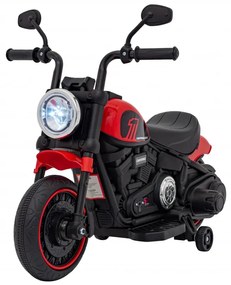 Mota elétrica para crianças 6V, Chopper FASTER, 2 a 5 anos Vermelha