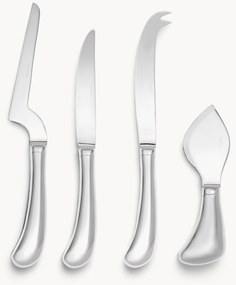 Facas para queijo em aço inoxidável Living, 4 uni.