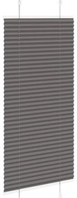 Preto Plissada Cega 55x150 cm Largura Tecido 54,4 cm Poliéster