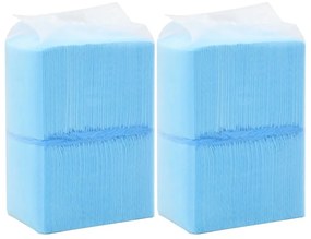 vidaXL Resguardos p/ treino animais de estimação 200 pcs 45x33 cm TNT