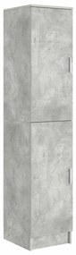 buffet Cinza concreto MDF com laminado de efeito concreto Padrão