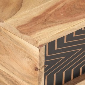 Mesa de centro 100x50x39 cm madeira de acácia maciça