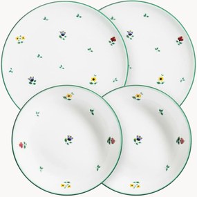 Conjunto de jantar artesanal Streublumen, conjunto de 4