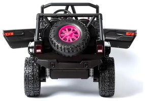 BUGGY RALLY 2 LUGARES CARRO ELÉTRICO INFANTIL 24V ROSA