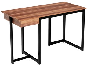 Espelho de parede para banheiro com canto arredondado para lavabo - Preto