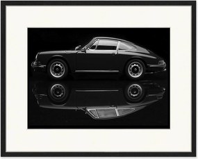 Fotografia emoldurada Porsche 911