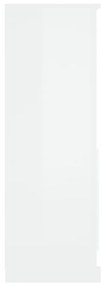 Armário alto derivados madeira 60x35,5x103,5cm branco brilhante
