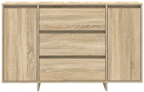 Aparador Carvalho Sonoma 120x41x75 cm Madeira de Engenharia