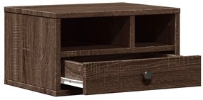 Suporte impressora 40x32x22,5cm deriv.madeira carvalho castanho