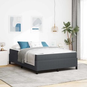 vidaXL Estrutura da Cama Outros Cinzento escuro 160 x 200 cm