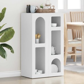 vidaXL Buffet Branco 59 x 35 x 100,5 cm Madeira processada