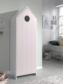 Guarda Roupa infantil coleção CASAMI Rosa