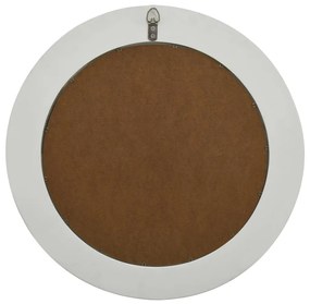 Espelho de parede estilo barroco 50 cm branco