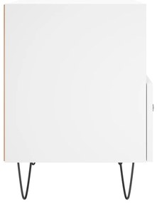 Mesa de cabeceira 40x35x47,5 cm derivados de madeira branco