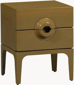 Mesa de cabeceira em madeira com 2 gavetas Merge
