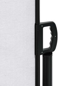 Toldo lateral retrátil 160x500 cm branco