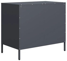 Aparador 68x39x58,5 cm aço laminado a frio antracite