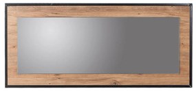 Espelho Decorativo Chipboard Quantum – Pinho Atlântico Preto – 110x60