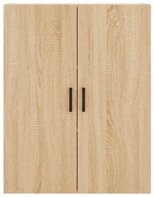 Armário alto 69,5x34x180 cm derivados de madeira cor sonoma