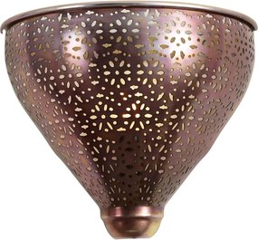 Aplique de Parede Oriental Cobre com Padrão - Muraf