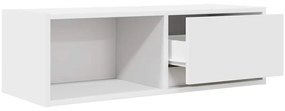 Móvel p/ TV 80x31x25,5 cm derivados de madeira branco