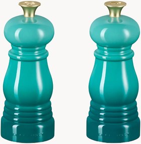 Moinhos de sal e pimenta com moedor de cerâmica Creuset, conjunto de 2