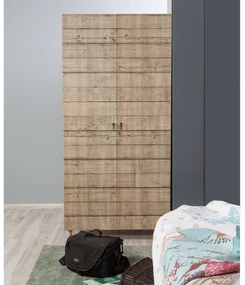 Guarda-roupa Stil – Carvalho Sonoma – 90x192x52 cm