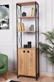 Estante Tervel – Pinho – 49x180x30 cm