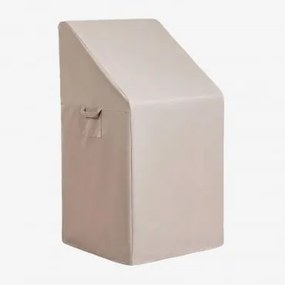 Capa Protetora 68x68 Cm Para Cadeiras De Jardim Otley Tapioca Bege - Sklum
