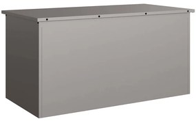 Caixa de Armazenamento Externa Castanho 100 x 50.5 x 50 cm