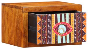 Mesas de cabeceira 2 pcs 35x30x22 cm Madeiras maciças de Acácia